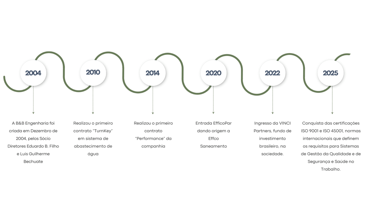 linha do tempo effico